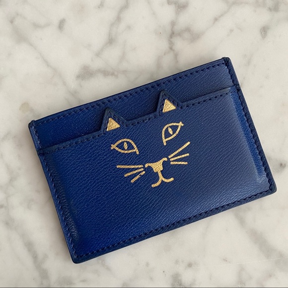 Charlotte Olympia Accessories - CHARLOTTE OLYMPIA feline cat card case